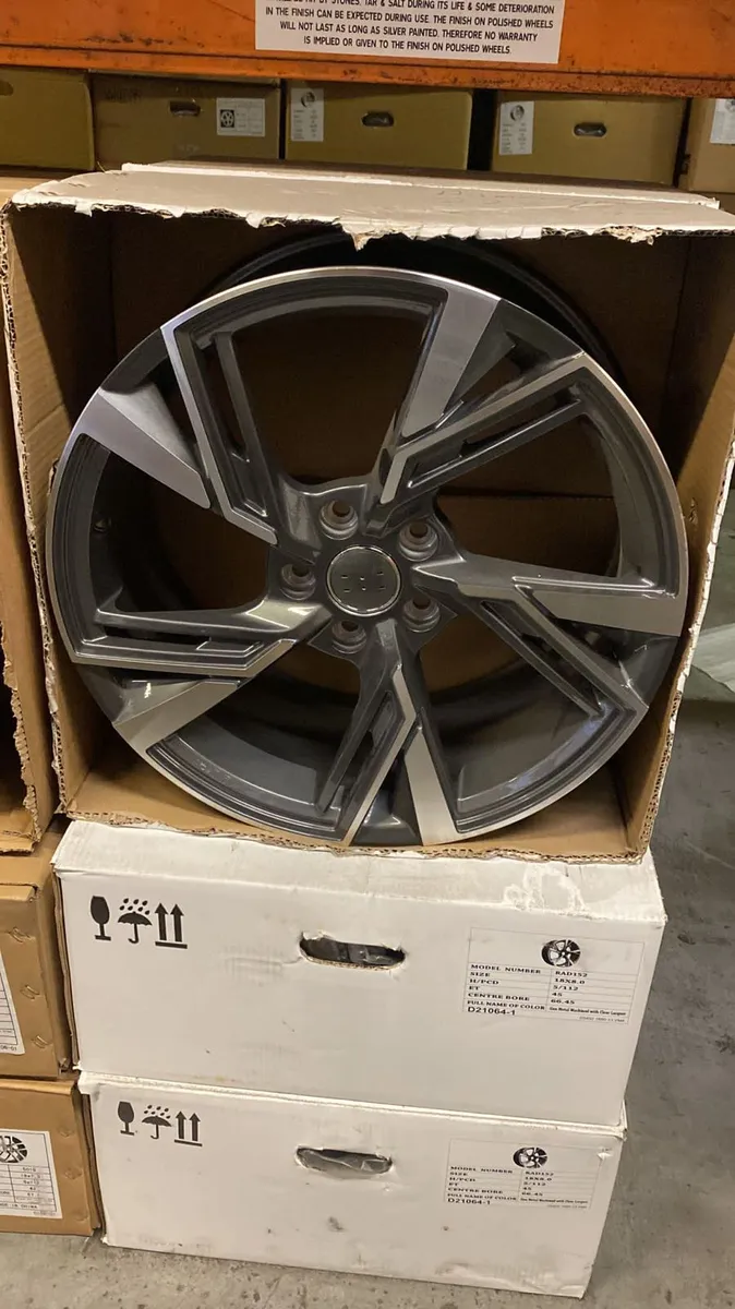 Fk # 1 for alloys ** 18” rs alloys & tyres new