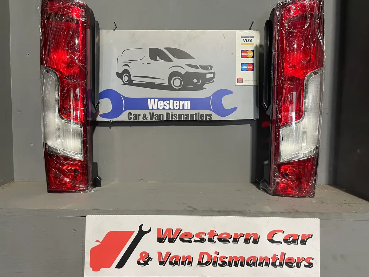 New Citroen relay Peugeot boxer back lights 15 on