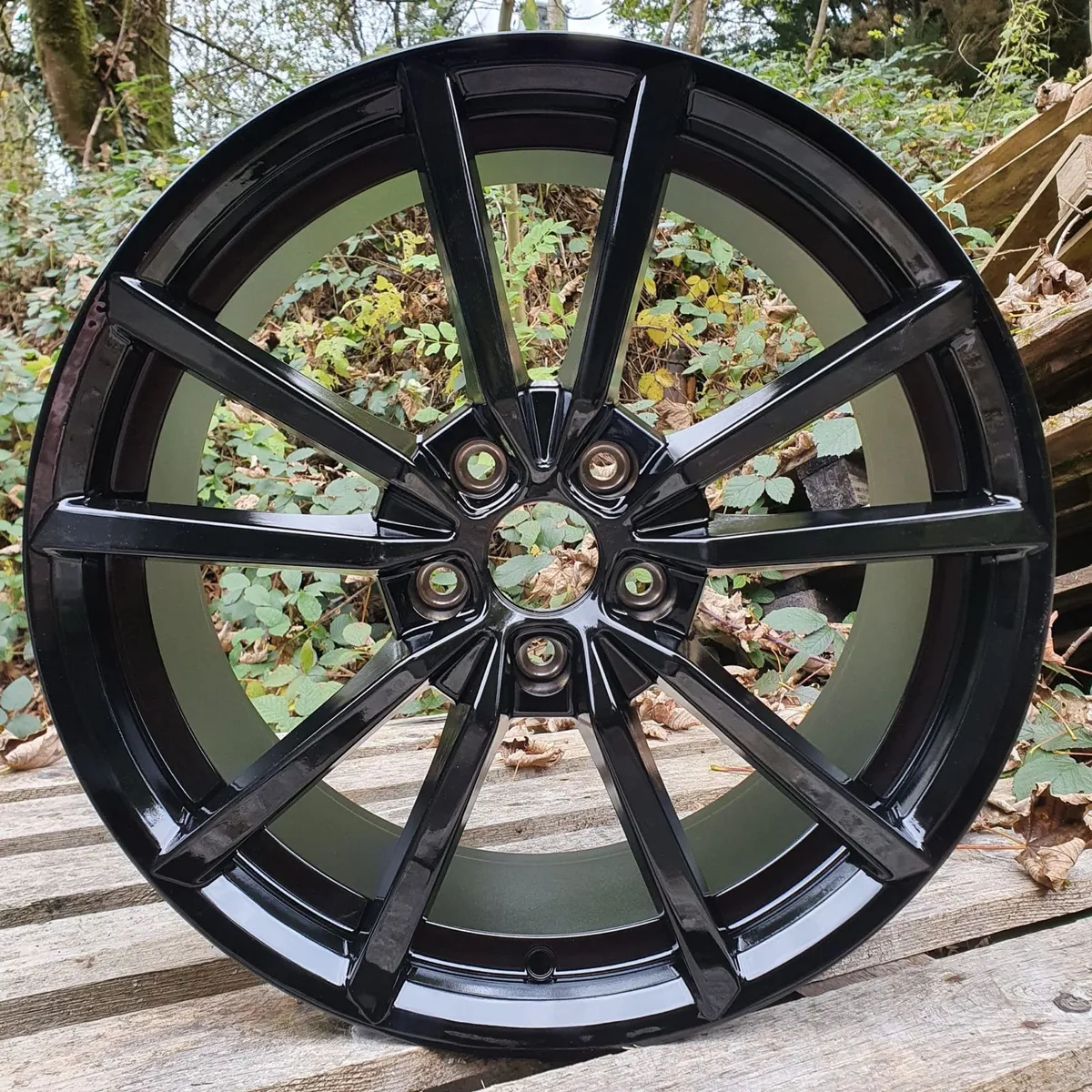 Fk # 1 for alloys . 18” petoria 5x112 black