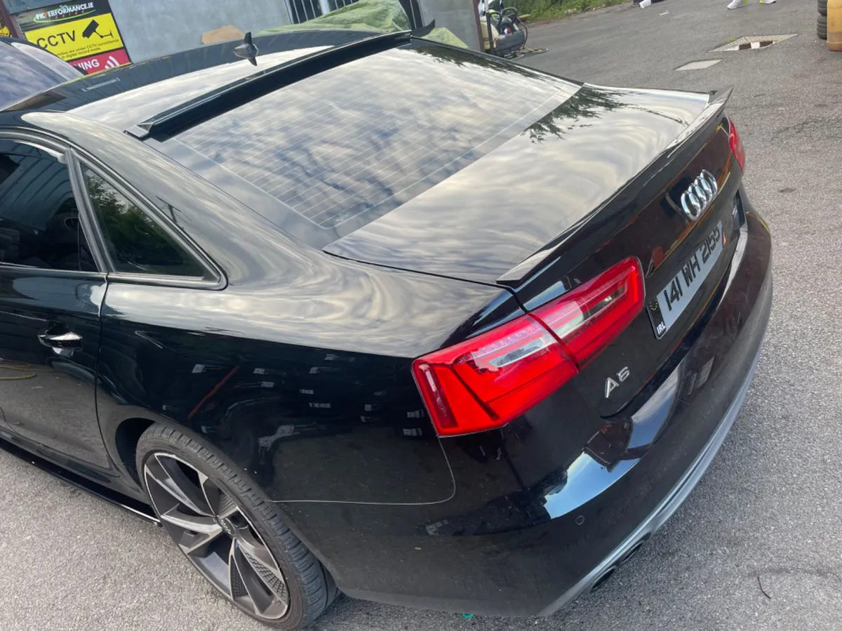Audi A6 roof spoilers 11-17 model model wheel - Image 2