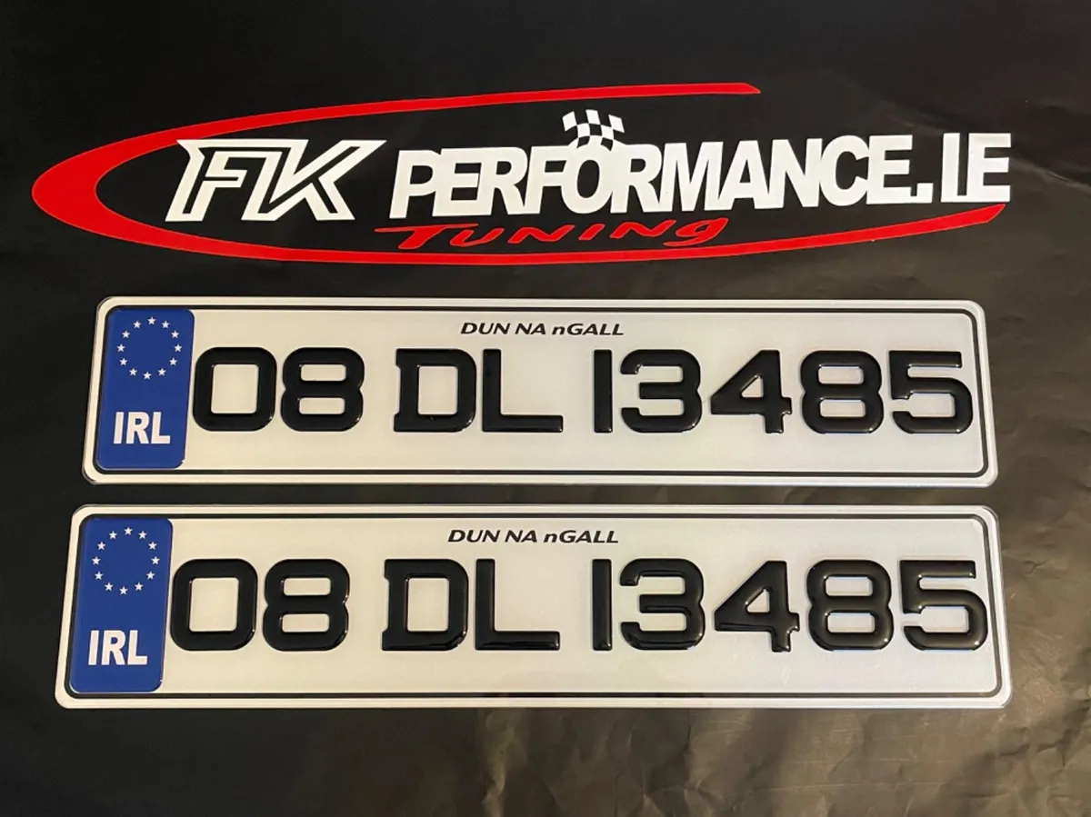 Fk # 1 for GEL number plates delivered - Image 3