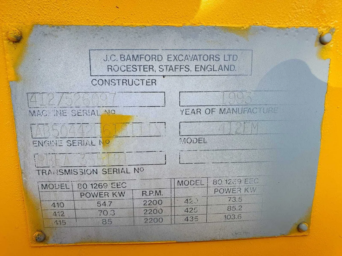 JCB 412 farm master - Image 2