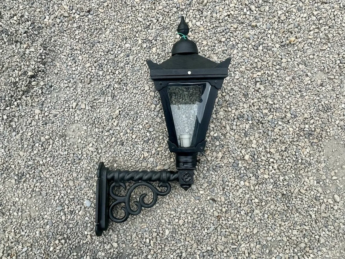 Cast Iron Wall Lights - Image 2