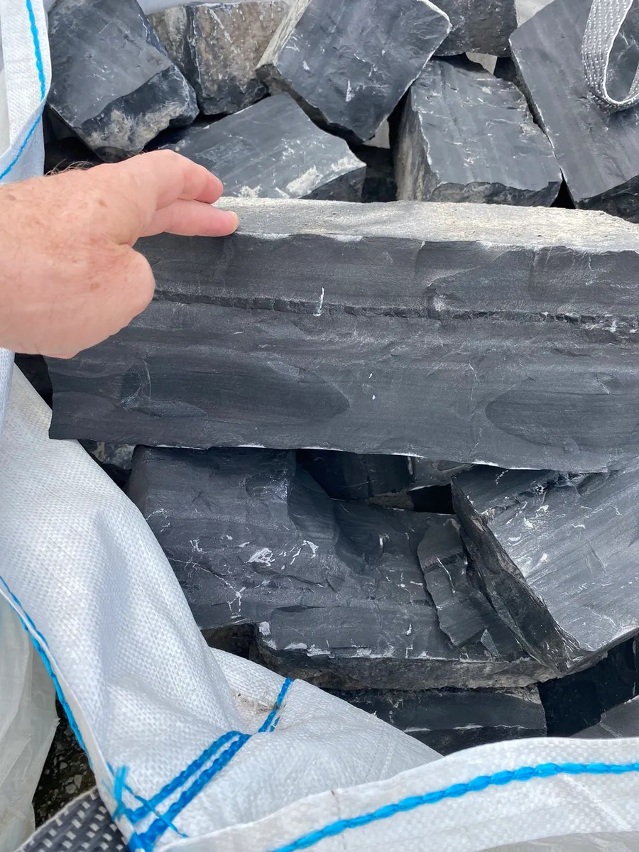 Black Dublin Calp Limestone Building Stone - Image 1