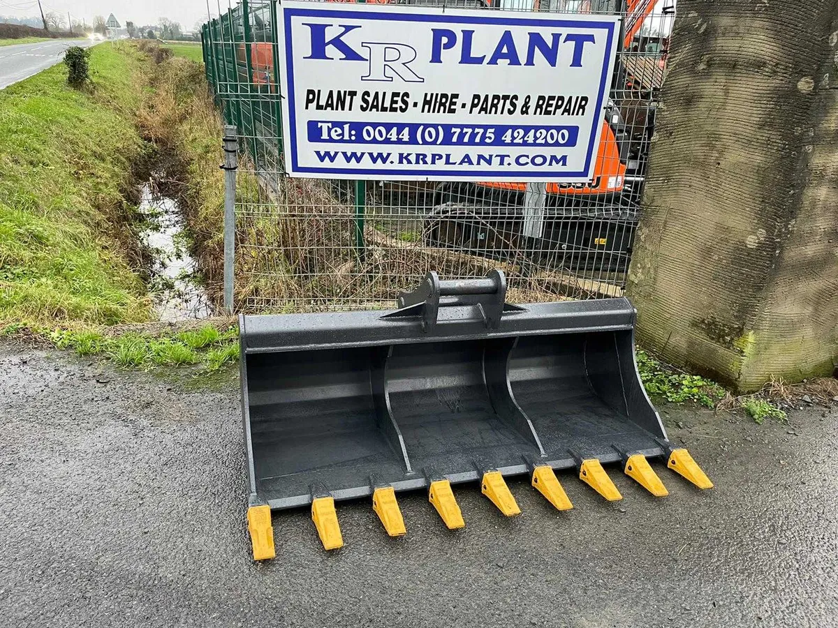 Trojan 13ton 6ft HD ditching bucket. - Image 2