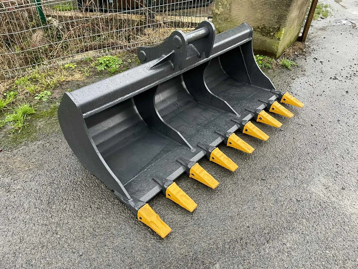 Trojan 13ton 6ft HD ditching bucket. - Image 1