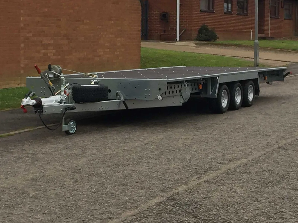 Woodford Trailers Flat bed FBT & car transp - Image 3