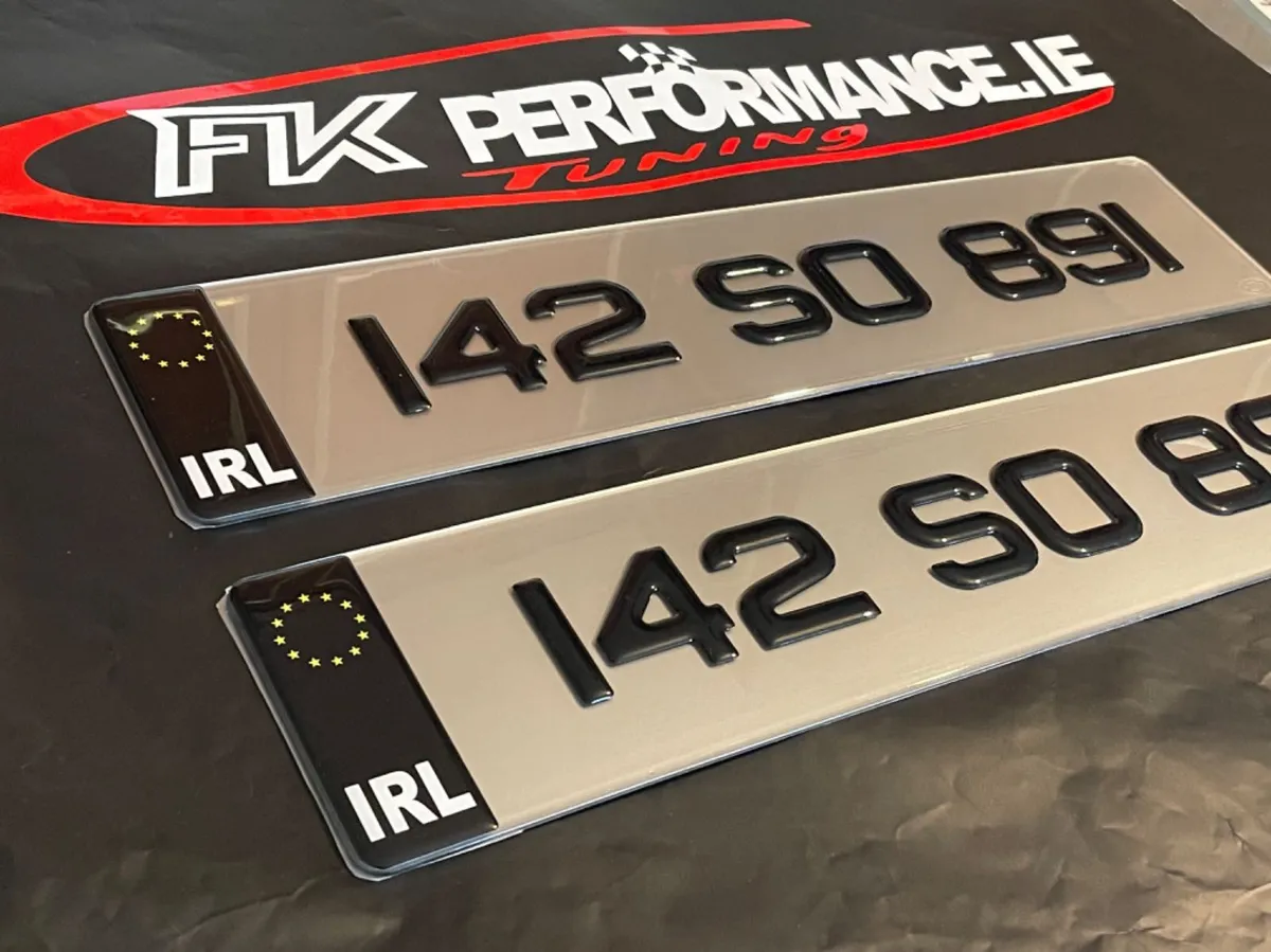 Gel number plates delivered nationwide - Image 1