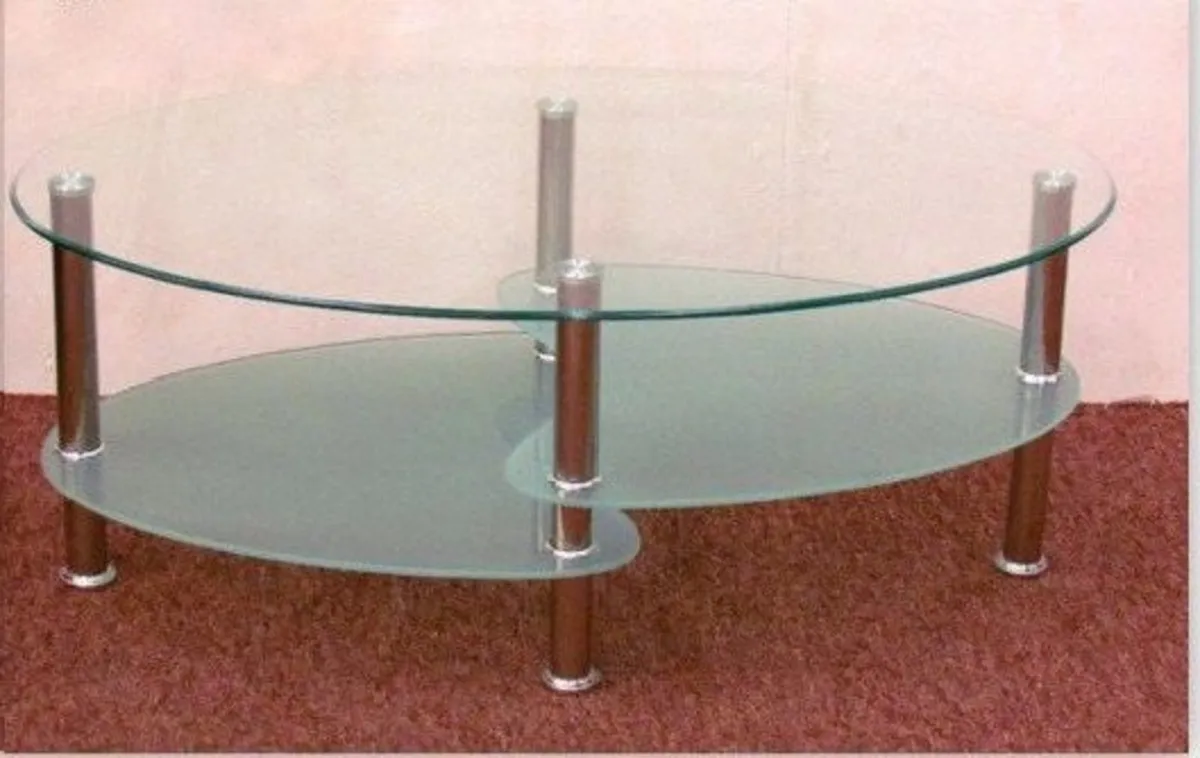 Wooden & glass Coffee tables - Image 4