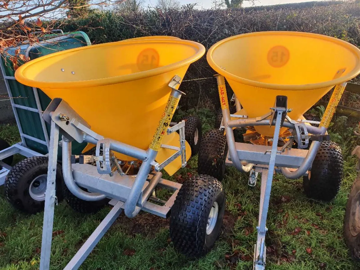 QUAD/ATV  6 BAG SALT/FERTILIZER / LIME SPREADERS