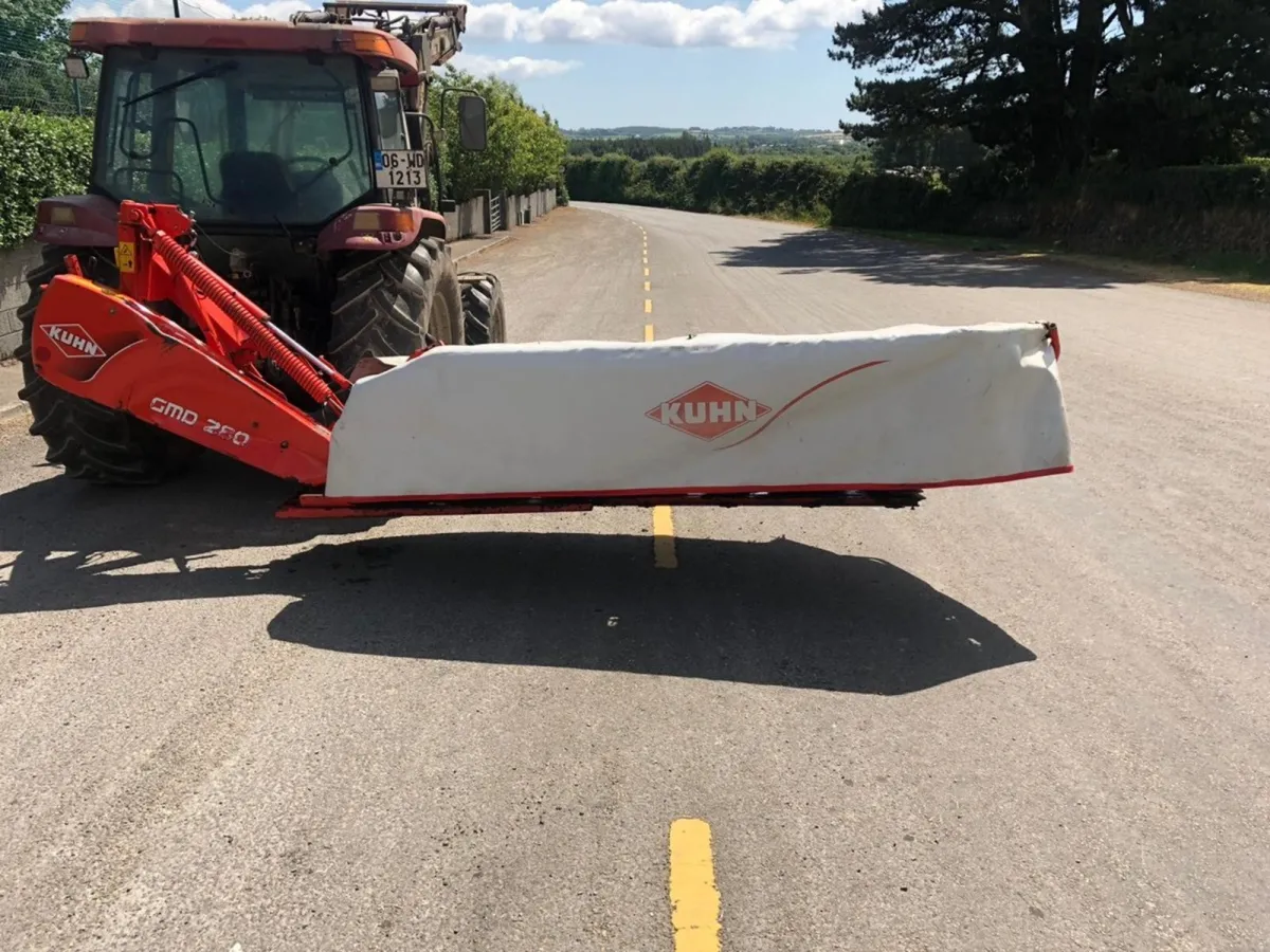 2015 Kuhn GMD 280 Disc Mower 9'2" 22264 D143 - Image 1