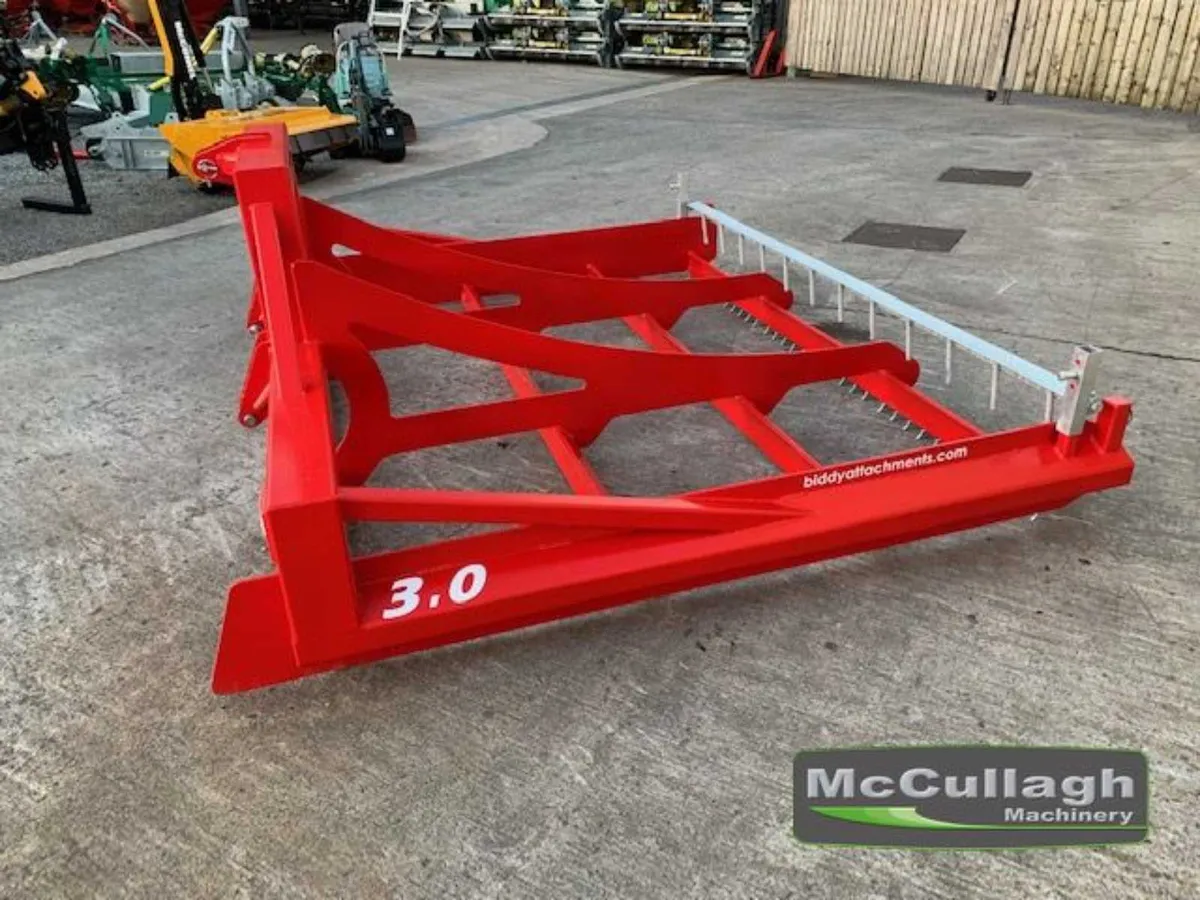 New Biddy 3 metre Heavy Duty Land leveller - Image 4