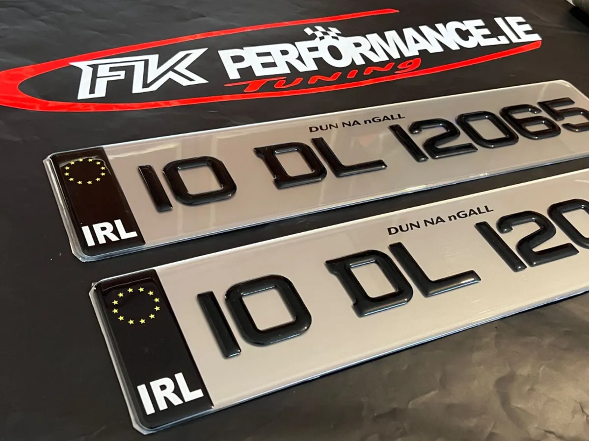 Ultimate tinted gel number plates - Image 1