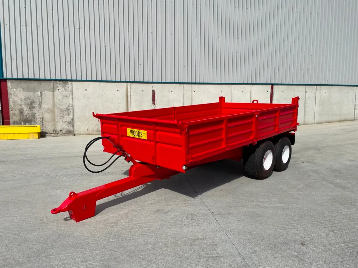 Woods 13X7 HD Tipping Trailer - Image 1