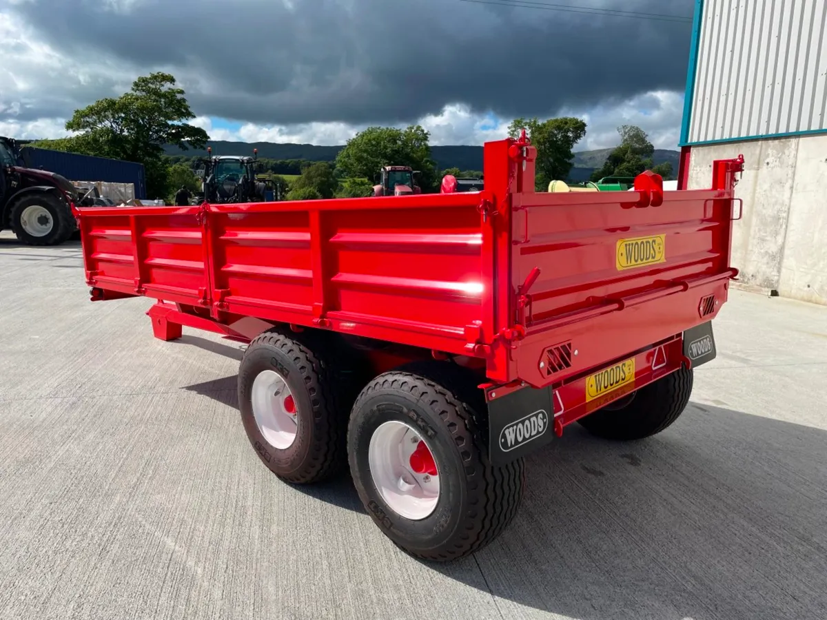 Woods 13X7 HD Tipping Trailer - Image 2