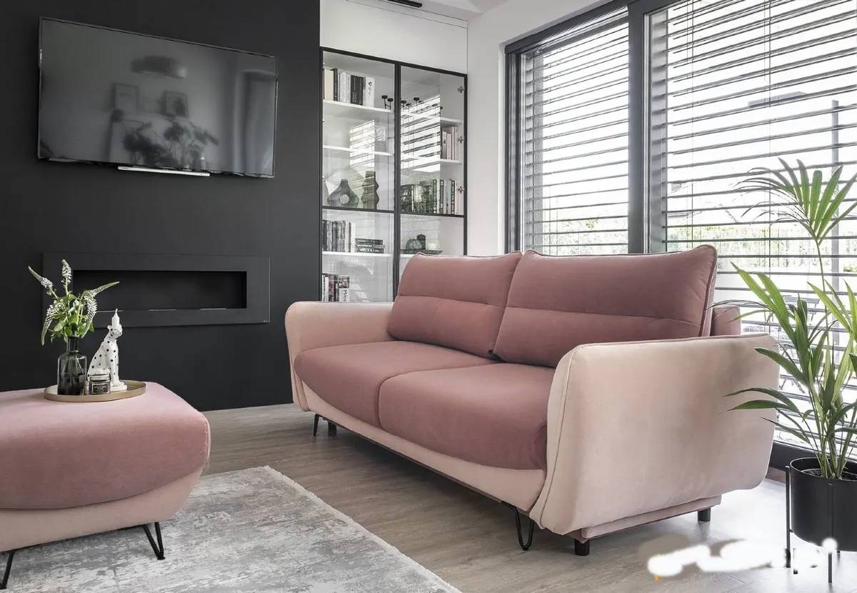 Sofa bed SILVA modern design easy clean fabrics. - Image 4