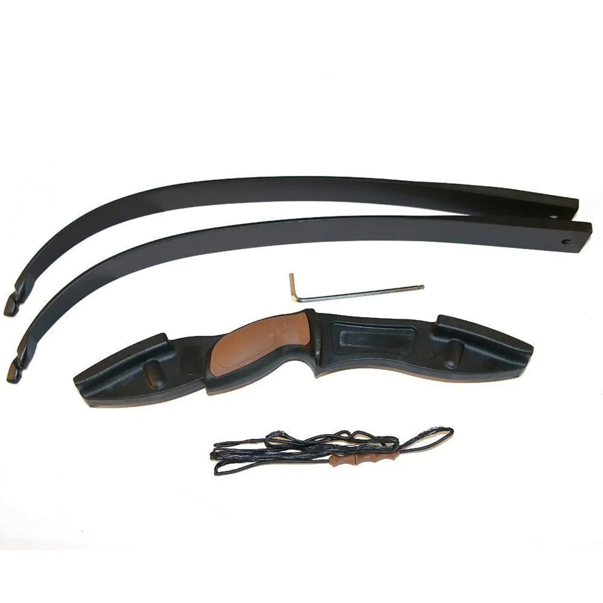 Archery Bow, 54" Youth Recurve, (20,25lbs) bonus - Image 3