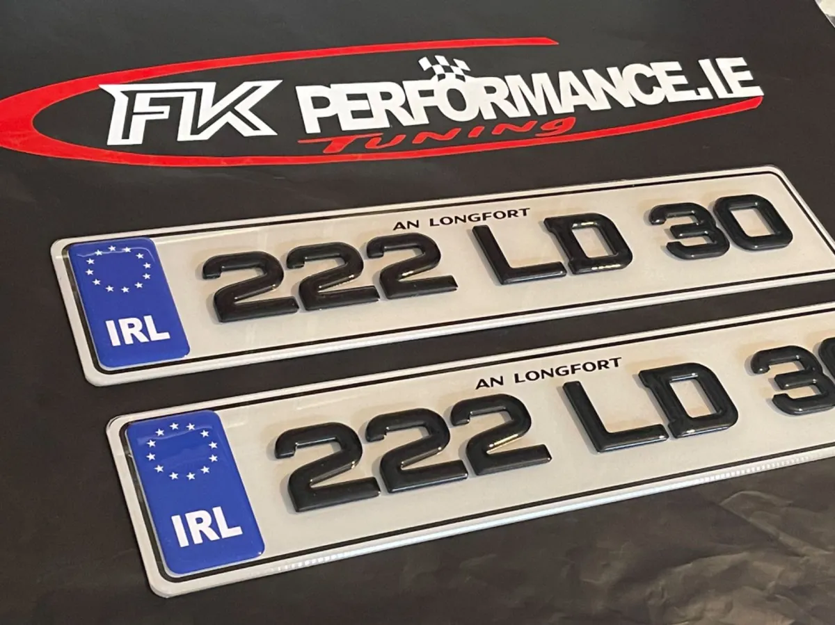 Ultimate gel number plates only €49 - Image 4