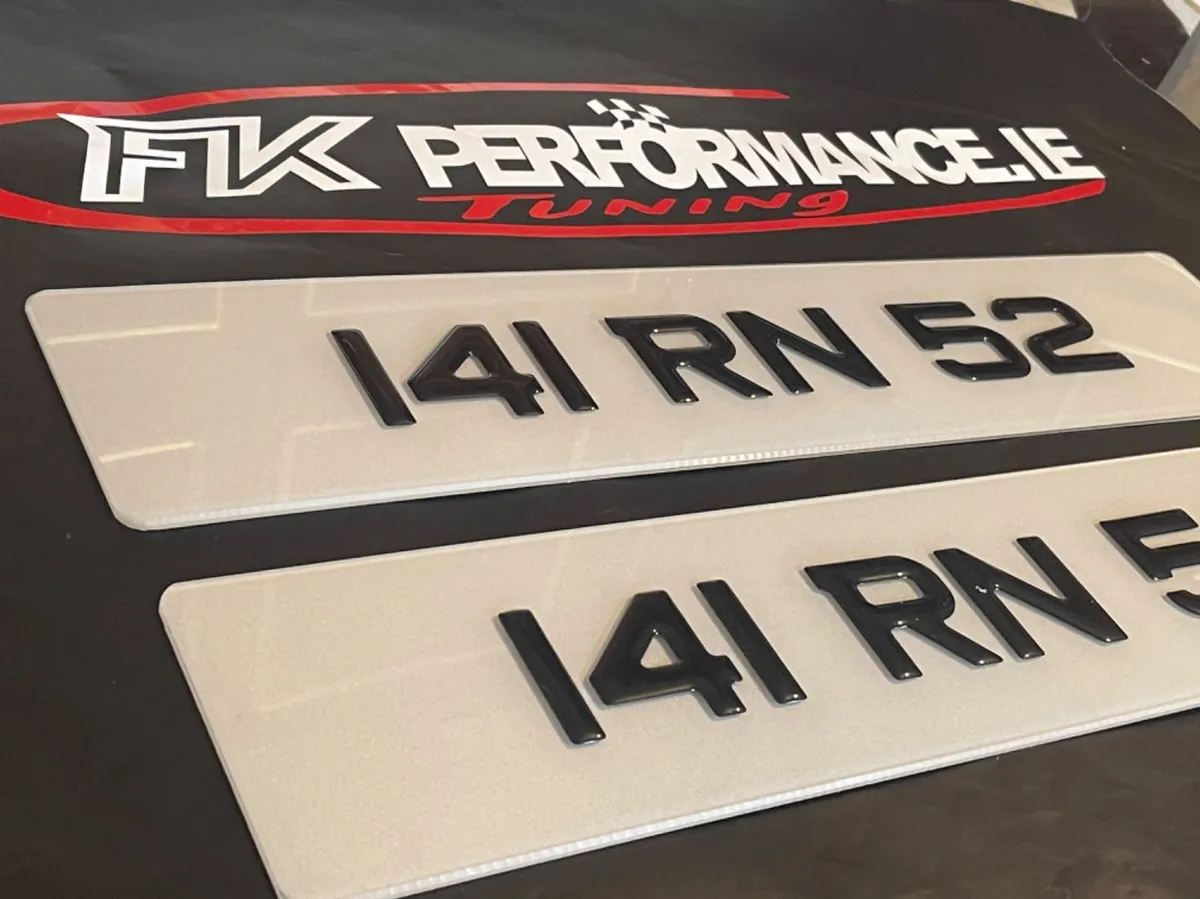 Ultimate gel number plates only €49 - Image 1