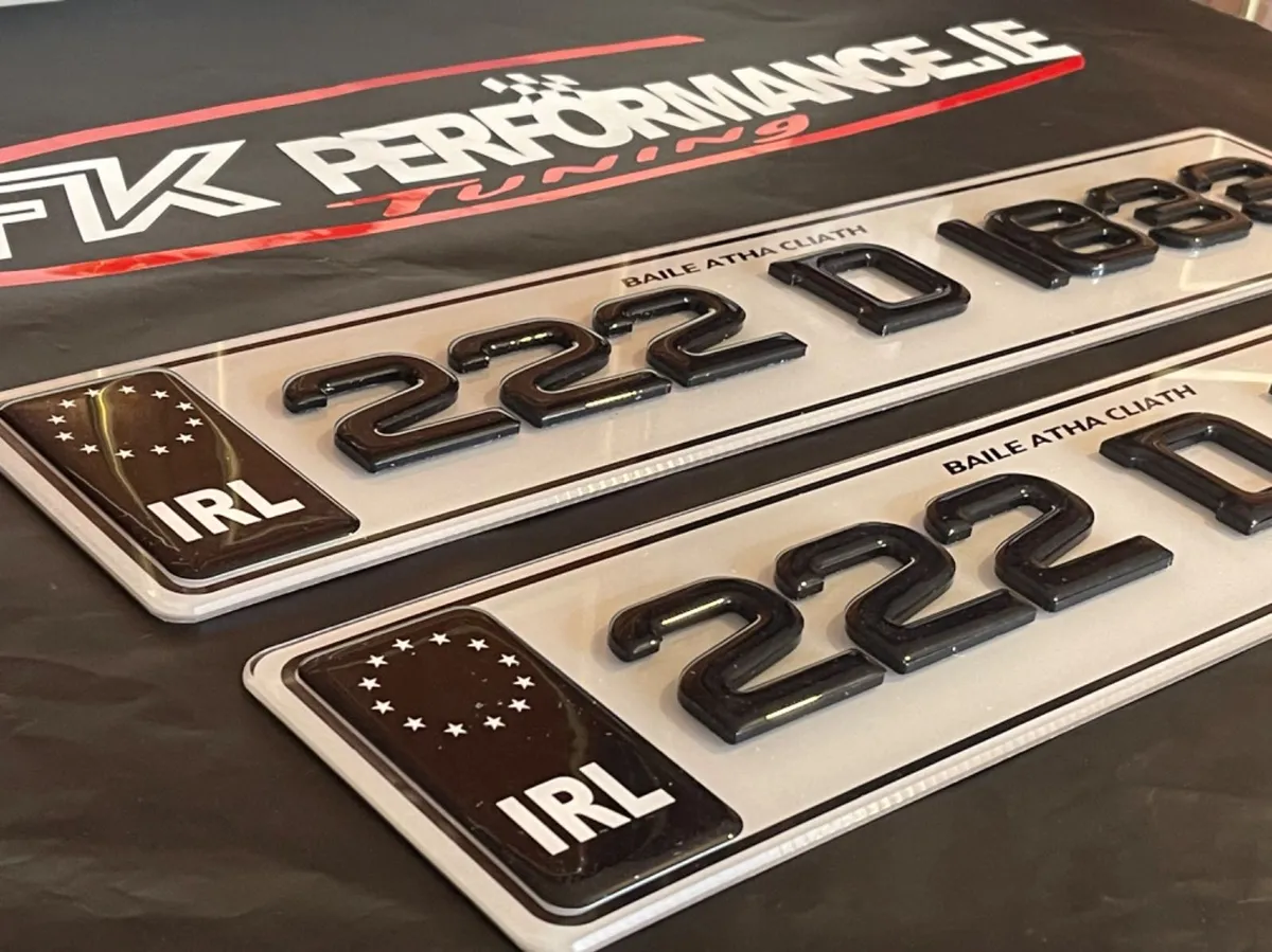 4D number plates gel tops - Image 4