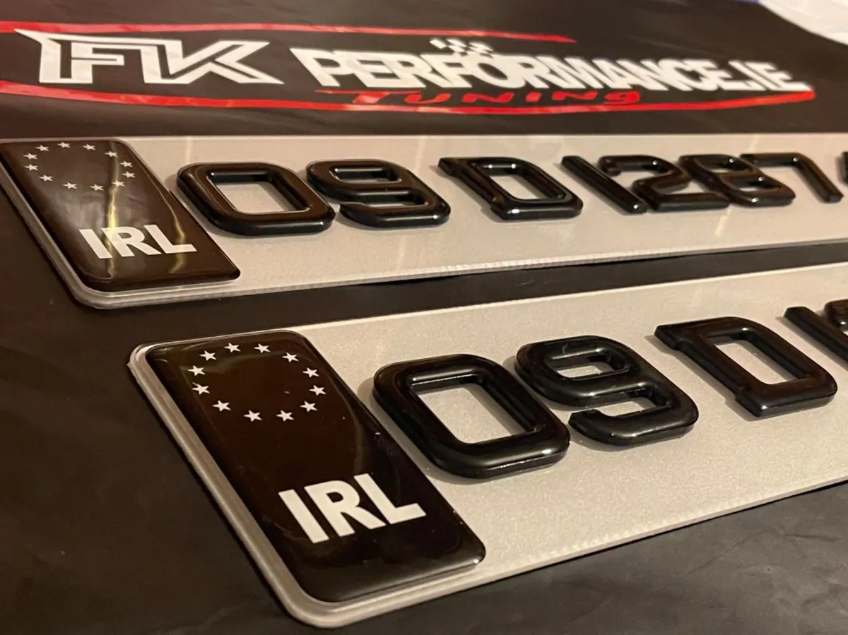 Gel German Jap metro number plates - Image 2