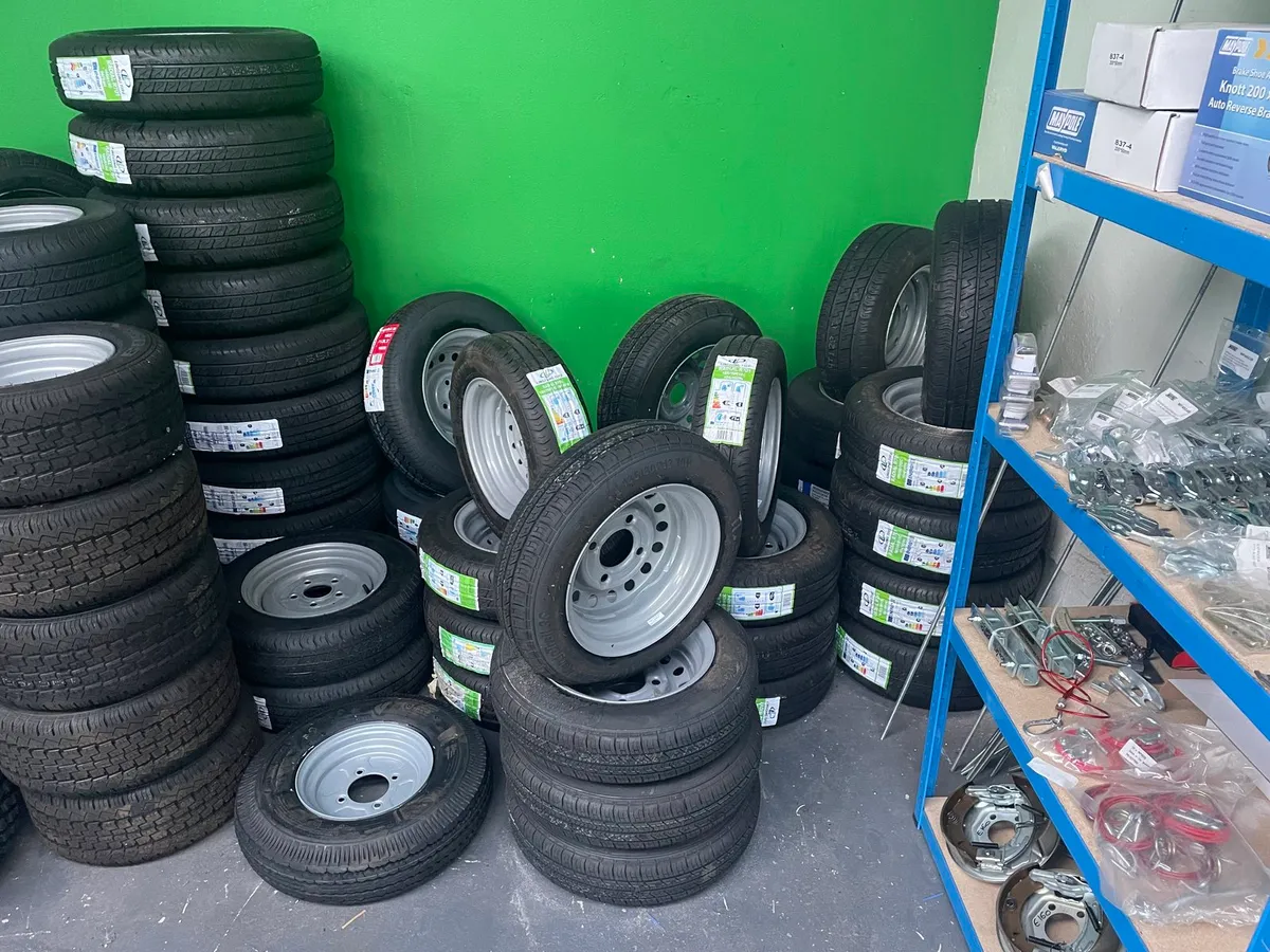 Trailer Rims and tyres IN STOCK - Image 3