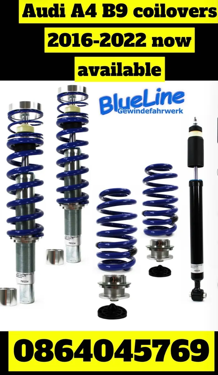 Audi A4 b9 coilovers now available