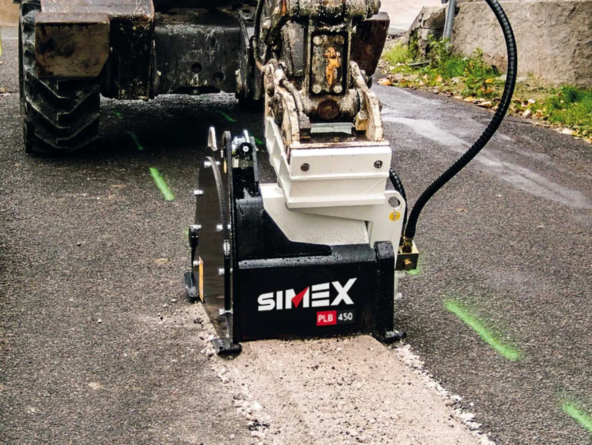 Simex Planers for Excavators @EMS - Image 1