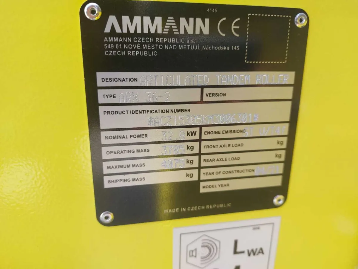 New Ammann ARX 36-2 - Image 4