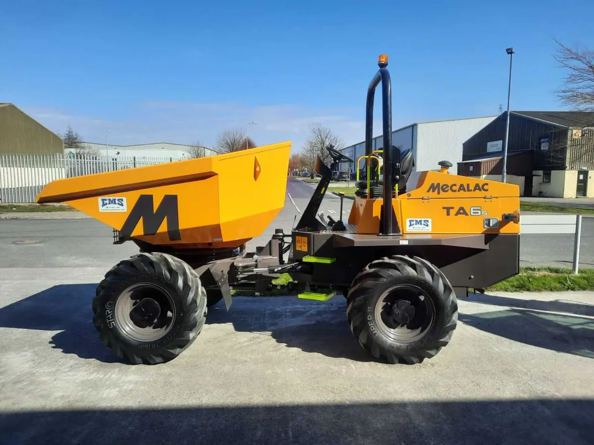 Mecalac TA6s Swivle 6 Ton Dumper - Image 4