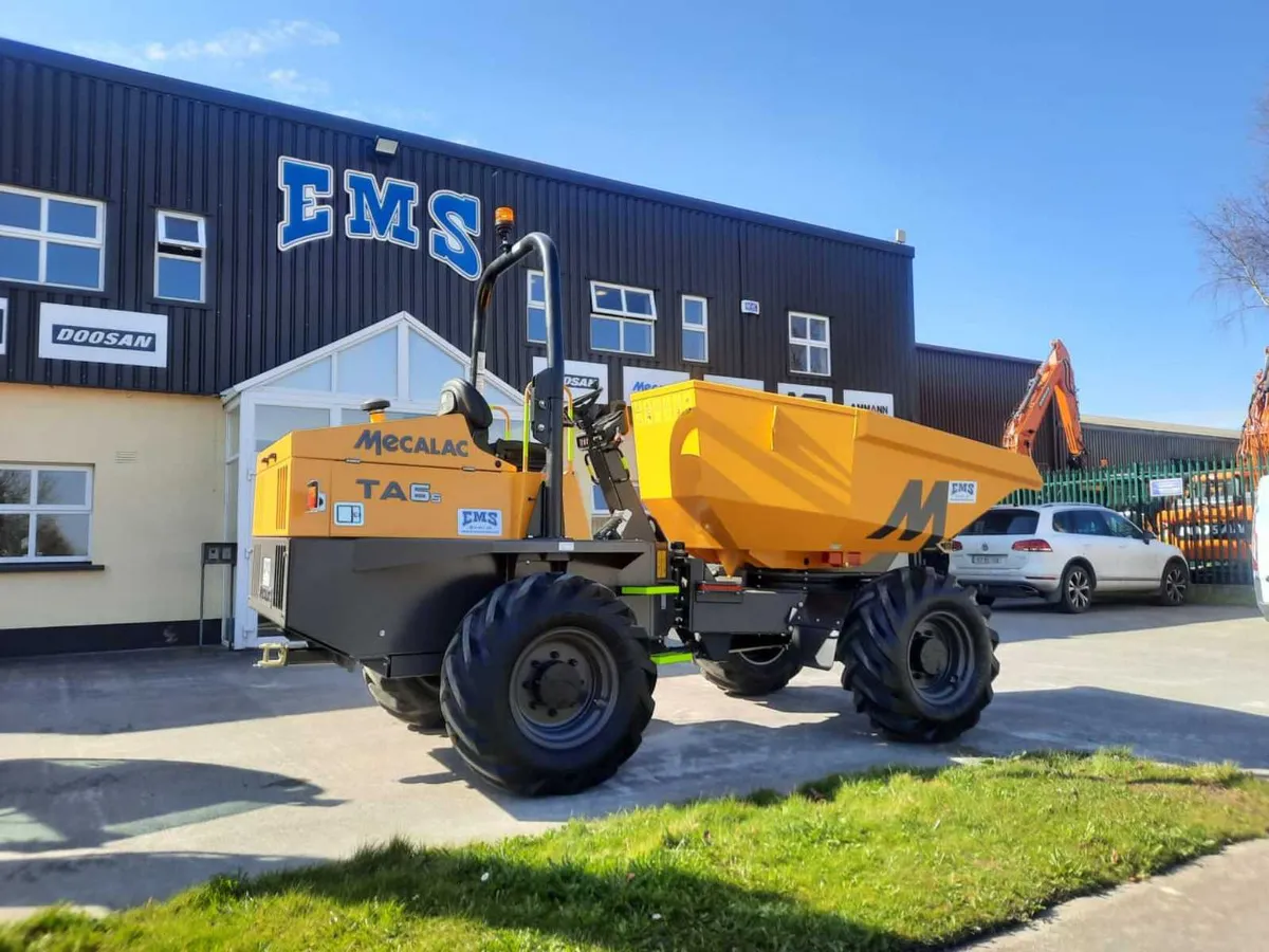 Mecalac TA6s Swivle 6 Ton Dumper - Image 2
