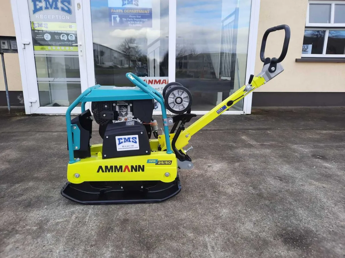 New Ammann 25/50 Diesel Compaction Plate - Image 1