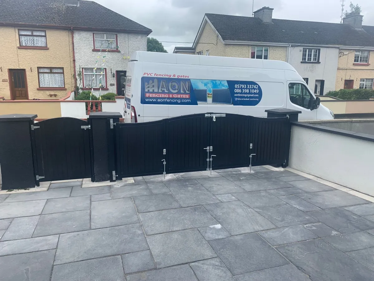 Bi-folding Steel Framed Pvc Gates - Image 3