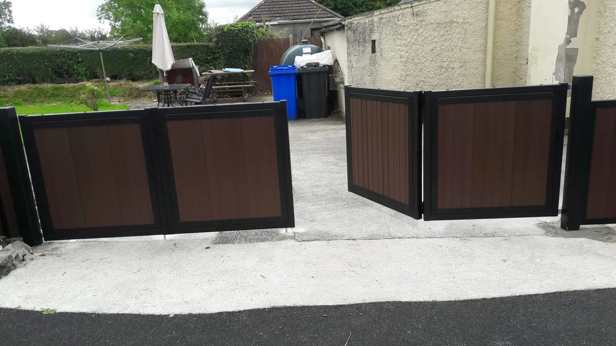 Bi-folding Steel Framed Pvc Gates - Image 4
