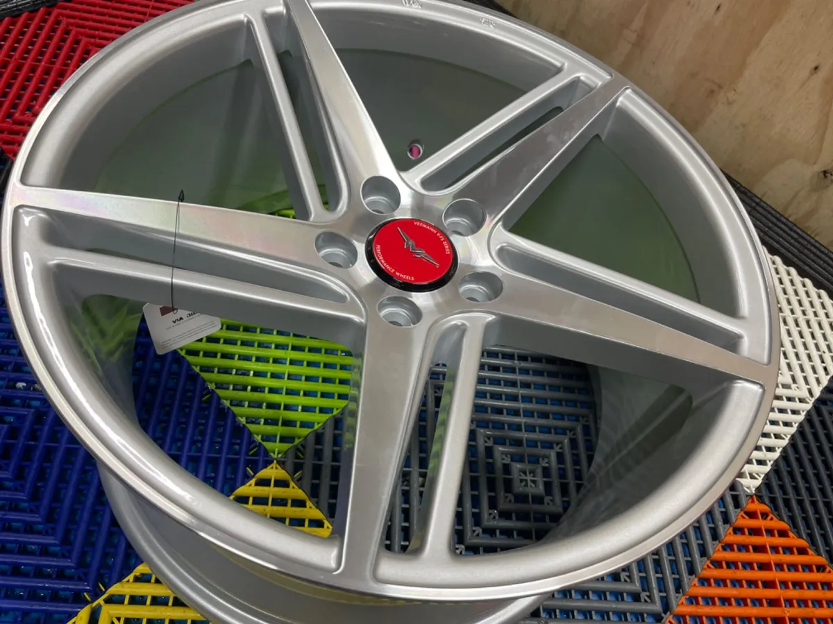 18” Veemann Vfs31 8.0” 5x112 rims & tyres - Image 2