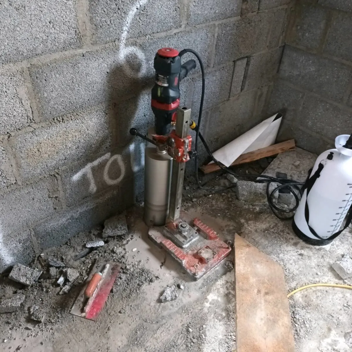 Wall chasing and concrete core drilling - Image 3