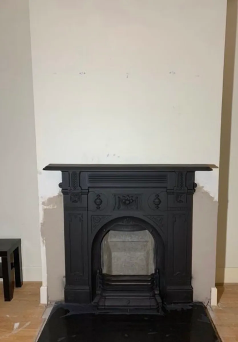 Antique marble , cast iron and timber fireplaces - Image 3