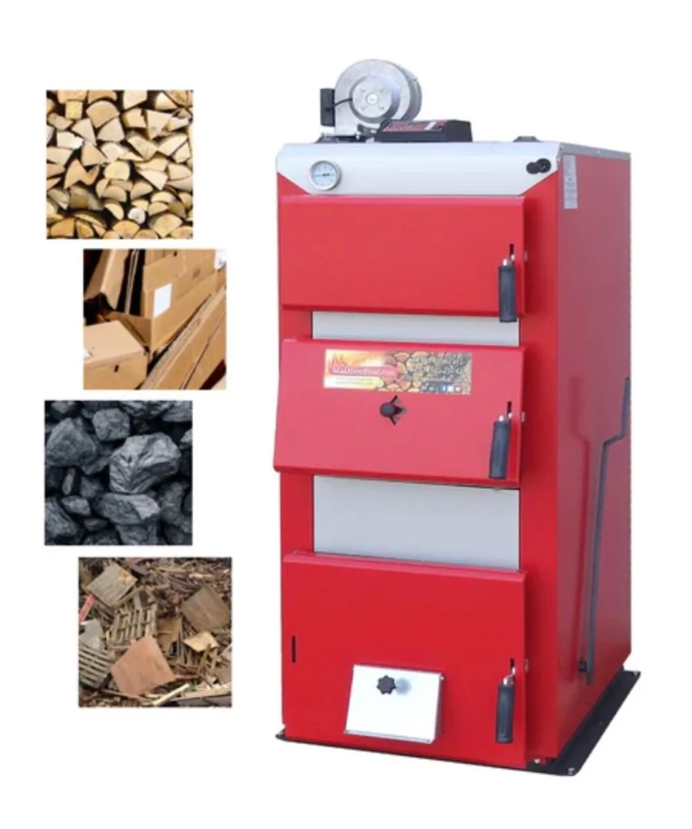 Solid Fuel Biomass Boiler, heat with logs - Image 3