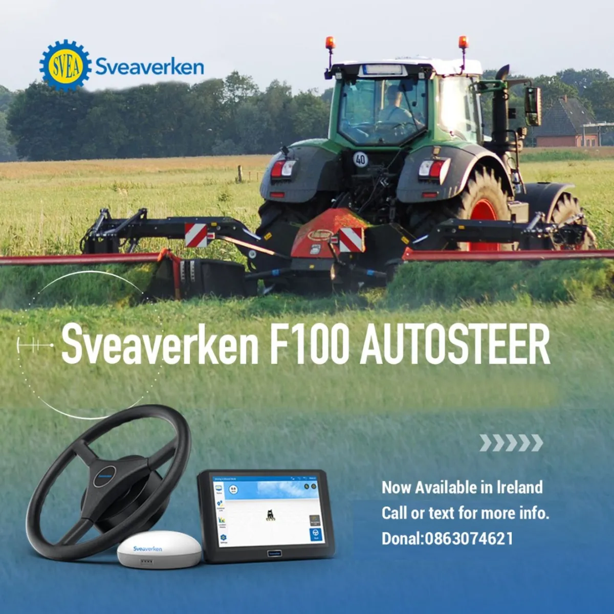 Sveaverken F100 Autosteer GPS - Image 4