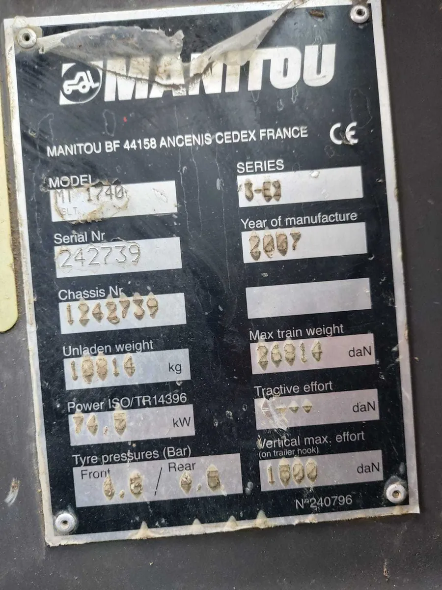 Manitou 1740 teleporter - Image 3