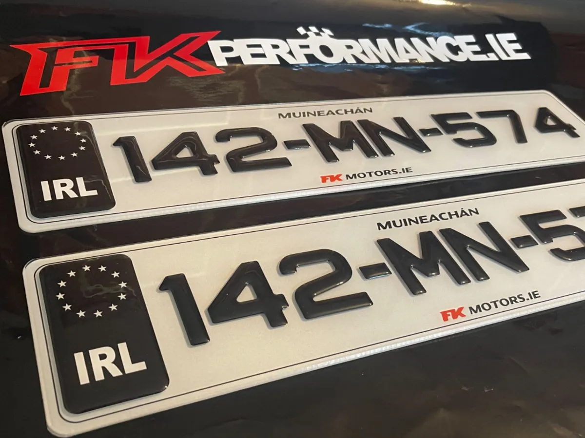 Special offer GEL number plates only €49 - Image 2