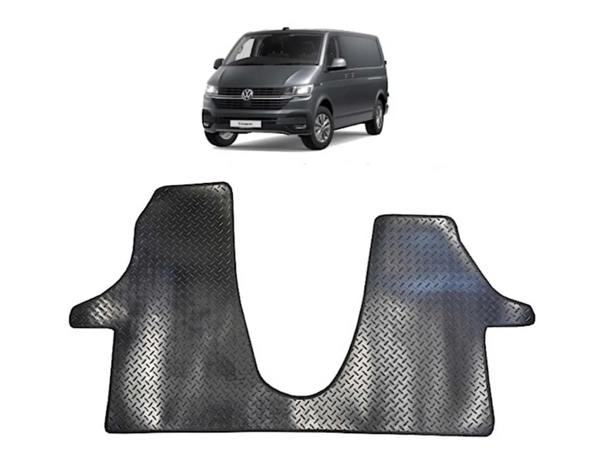 VW TRANSPORTER T6.1  1PC FRONT RUBBER FLOOR - Image 1