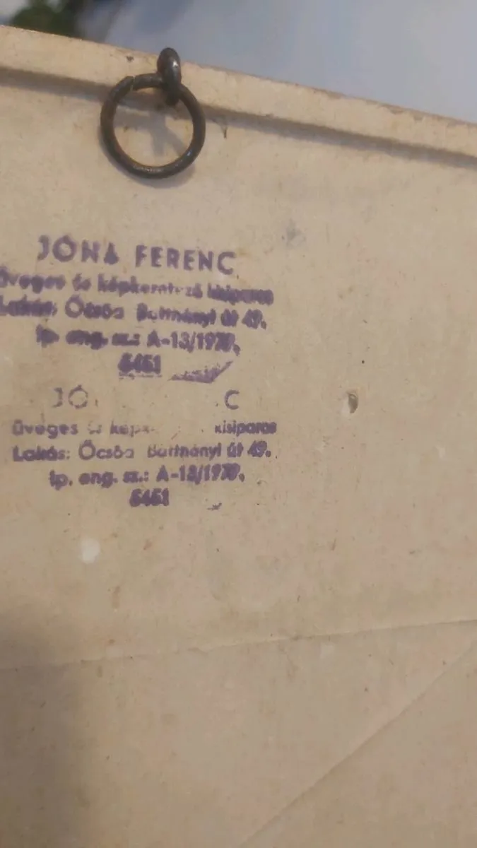 Antique oil painting of a shepherd - Image 4