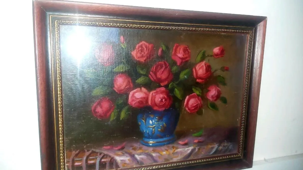 Bela Czene (1911-1999)original oil painting - Image 1