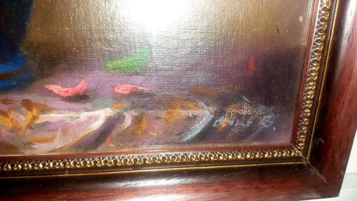 Bela Czene (1911-1999)original oil painting - Image 3