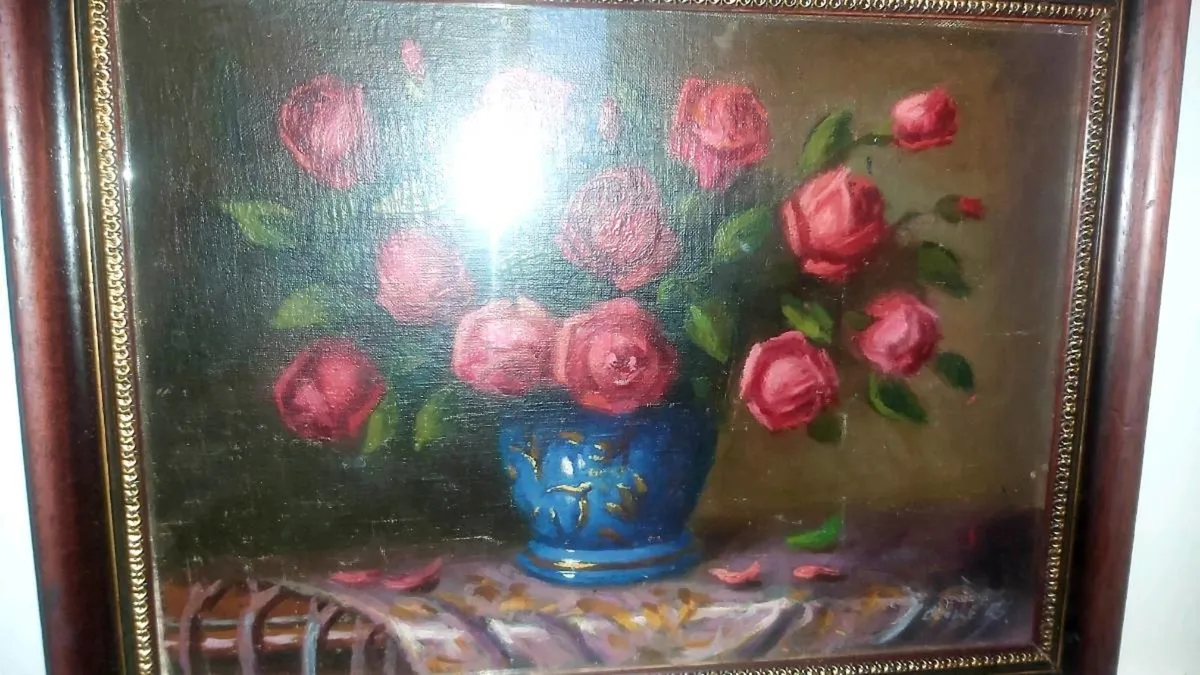 Bela Czene (1911-1999)original oil painting - Image 4