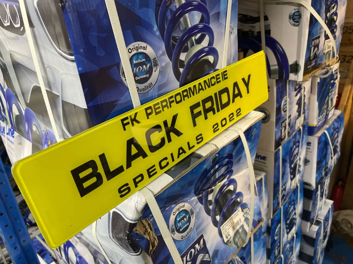 Special Black Friday offers on Coilover kits - Image 1
