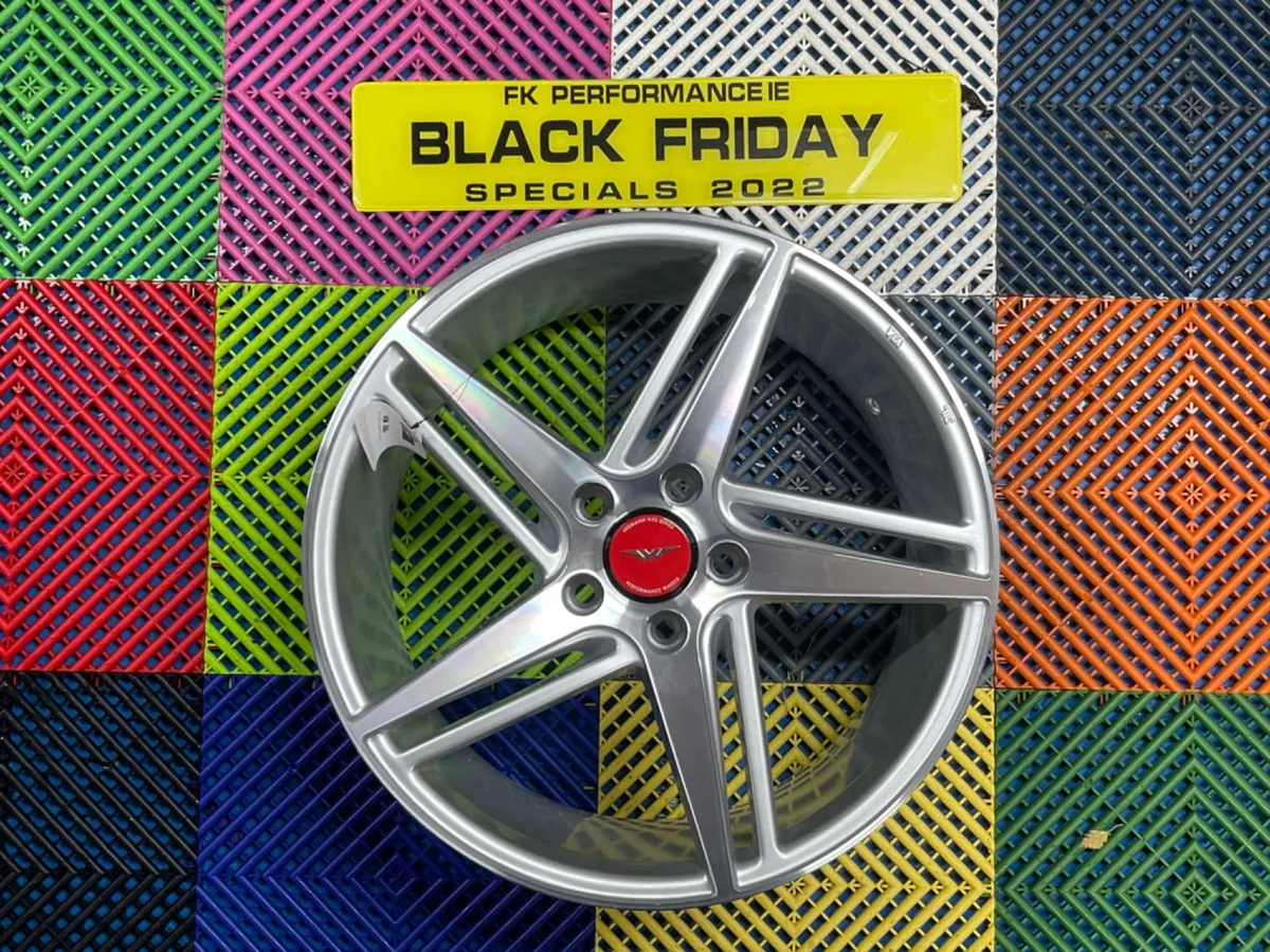 18” veemann 8” all round 5x112 & tyres - Image 1