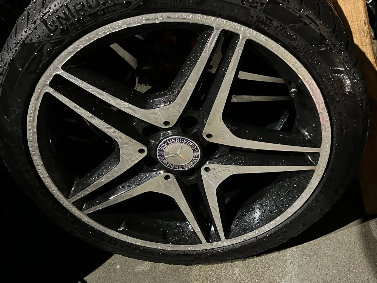 18” Mercedes alloys & tyres used