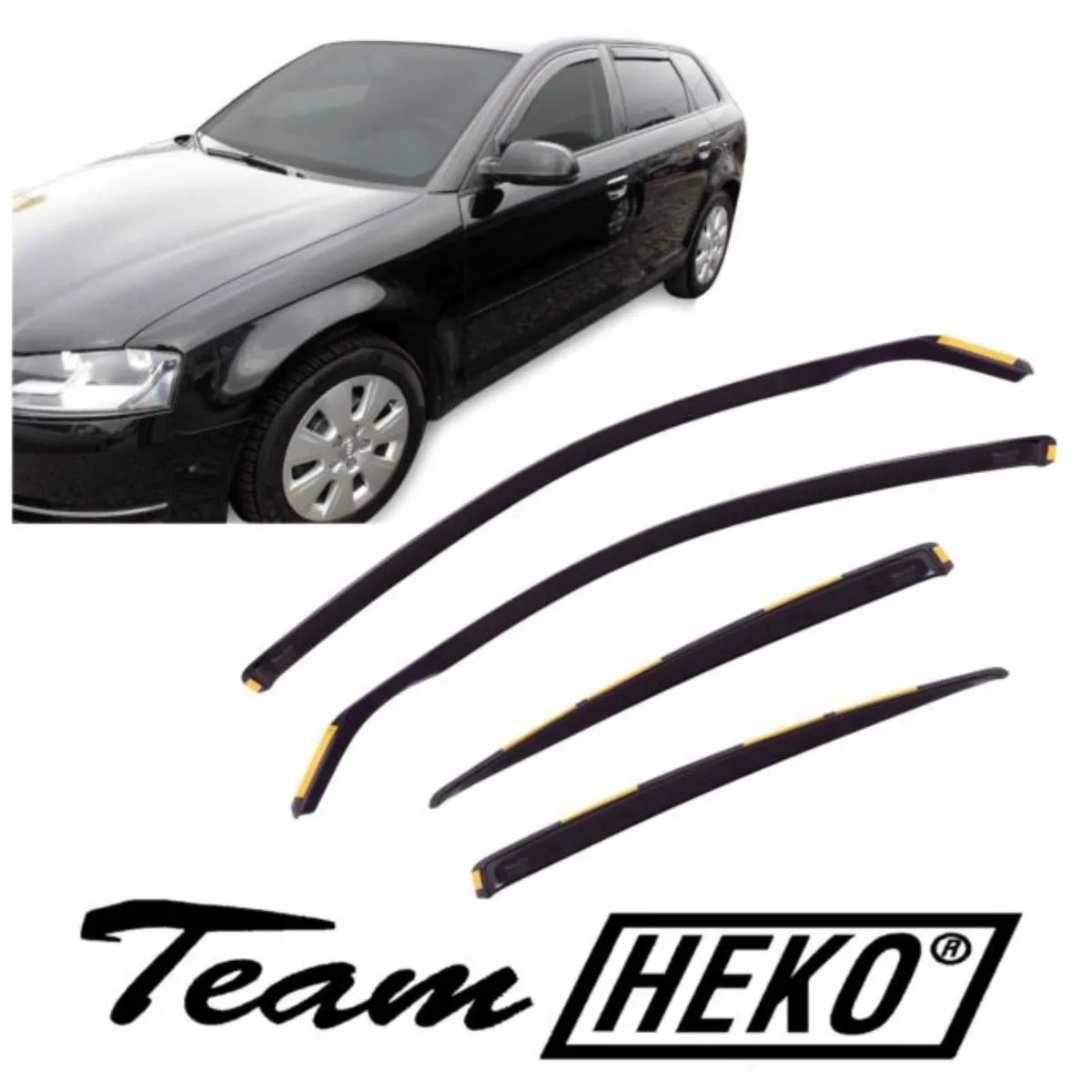 HEKO Tinted Wind Deflectors Visors 10% OFF SALE - Image 2